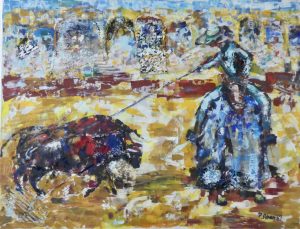 1989 Sevilla (1/2) 65×85 cm Acryl