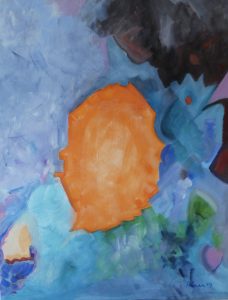 2019 Einfach Sein 60×80 cm Acryl gerahmt