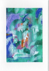 2019 Kunstkarte 11,5×17 cm